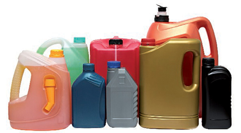 common packaging lube oil containers